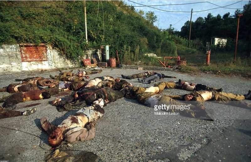 
Расстрел плененного правительства Шартава 27 сентября 1993 года
