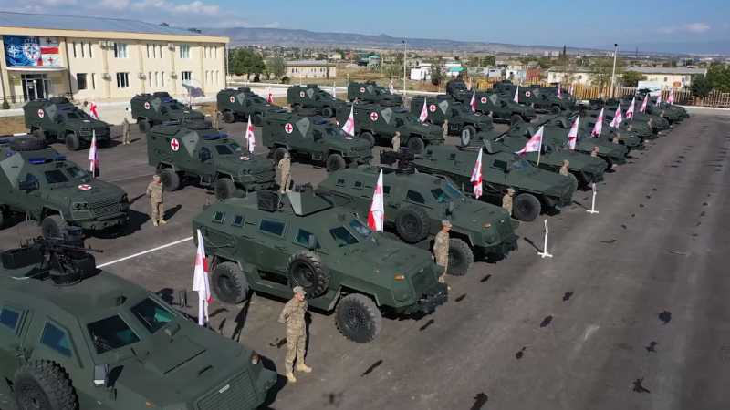 
Силы обороны Грузии получили на вооружение бронемашины Didgori
