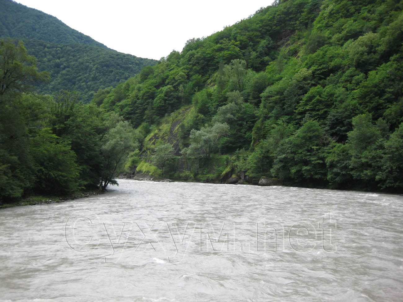 Река Кяласур Абхазия