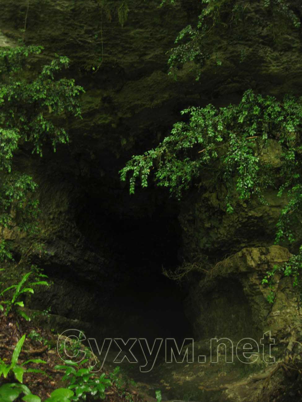огромная пещера возле нижнего яруса