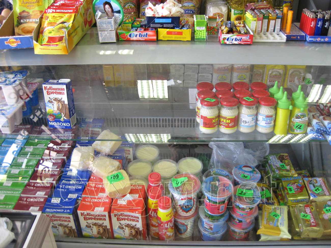 магазин цабал - молочные продукты