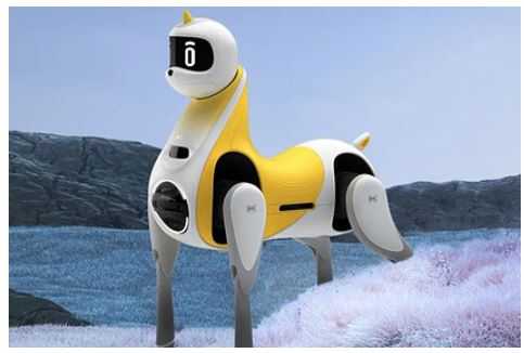 В Китае представили робота-лошадь
