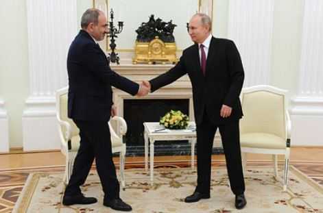 Кремль подтвердил скорую встречу Путина и Пашиняна